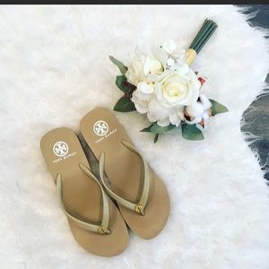 Tory Burch Wedge Sandals (flip flop)